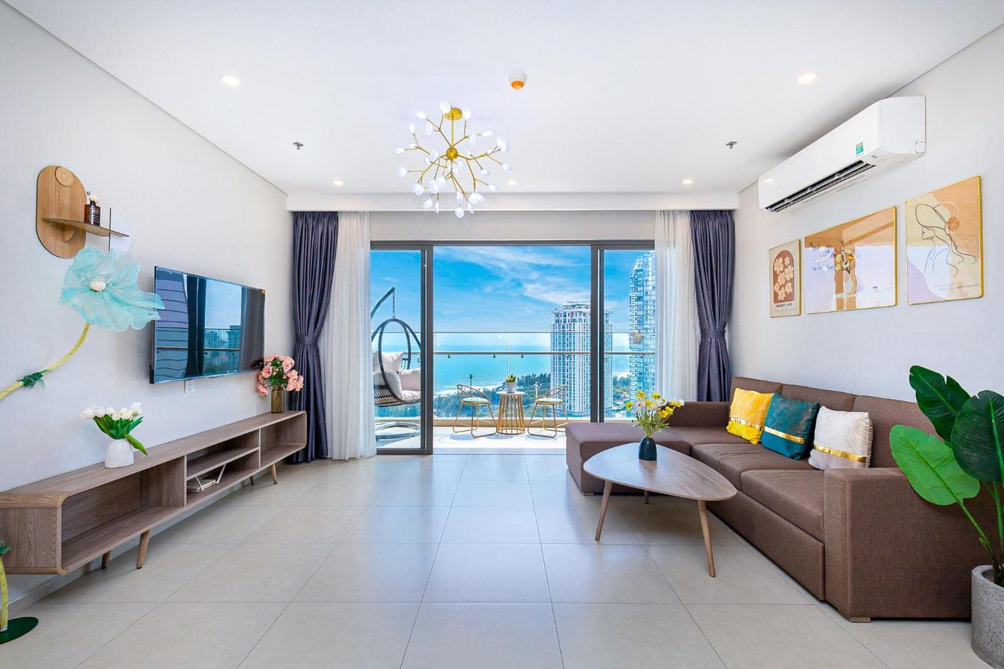 The Song Apartment Condotel 5 Sao - Ruby Villa Homestay -Can Ho Bien فونج تاو المظهر الخارجي الصورة