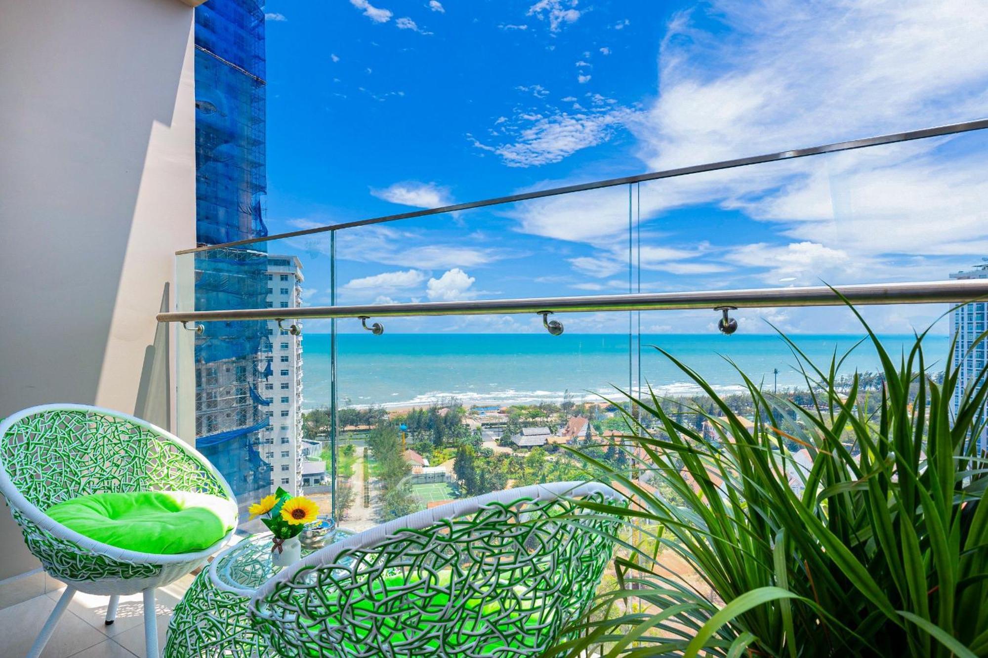 The Song Apartment Condotel 5 Sao - Ruby Villa Homestay -Can Ho Bien فونج تاو المظهر الخارجي الصورة